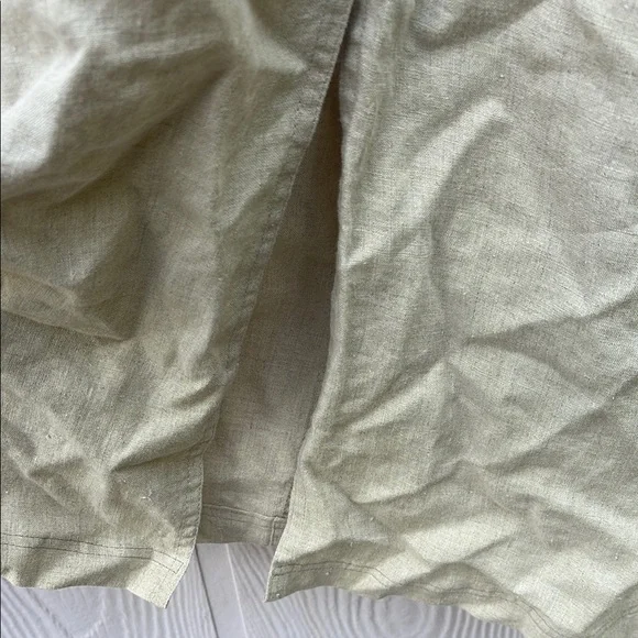 Eddie Bauer Linen Jumper Overall Dress - Picture 5 of 6